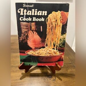 Vintage Italian Cook Book Fifth Edition Printing 1975